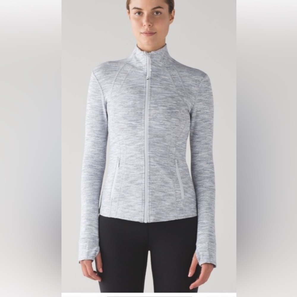 Grey define lululemon jacket